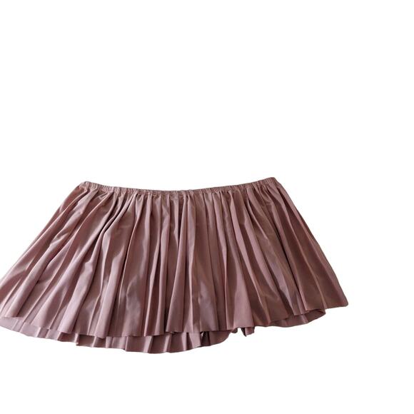 Boohoo Women's US 8 Pink Off Shoulder Maxi Dress Pleated Flowy Made in UK - Picture 9 of 16